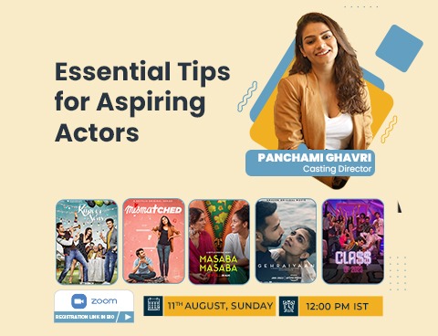 Essential Tips For Aspiring Actors